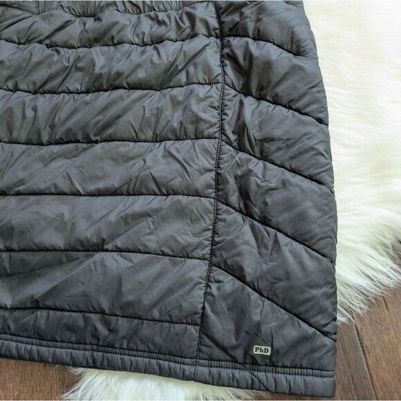 Smartwool PhD Smartloft Women's Black Quilted Puffer Skirt L Large - Picture 5 of 7